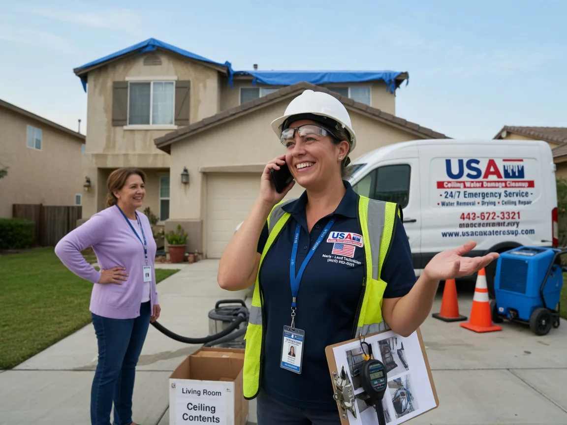Ceiling Water Damage Restoration Tehachapi, CA FAQs